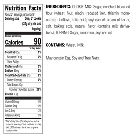 Krusteaz Snickerdoodle 12-box pack on shelf for stocking up