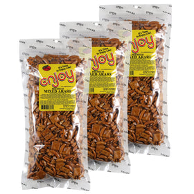 KTM Premium Mixed Arare in resealable bag, preserving freshness and crunch.