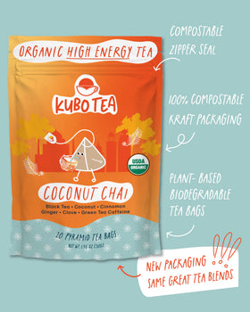 Kubo Tea compostable tea bags appeal to eco-conscious shoppers seeking sustainability