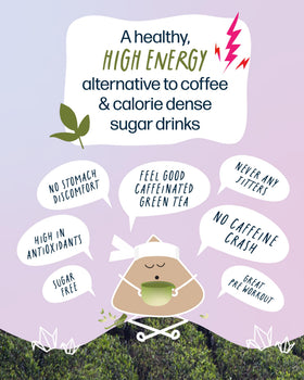 Kubo Tea hot or iced brew for versatile energizing drinks