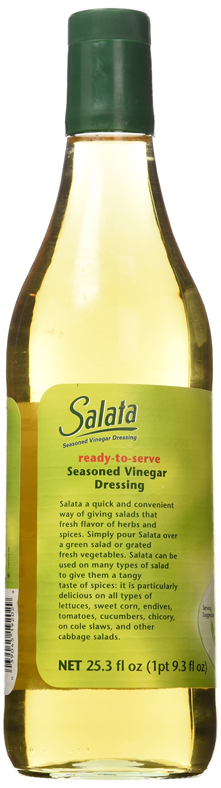 Kühne Salata seasoned vinegar dressing on salad bowl highlighting convenient ready-to-use flavor
