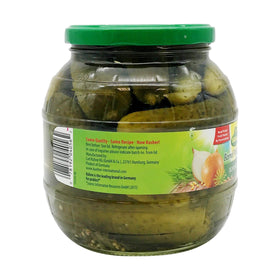 Kuhne Gundelsheim dill onion mustard pickles showcase vibrant textures.