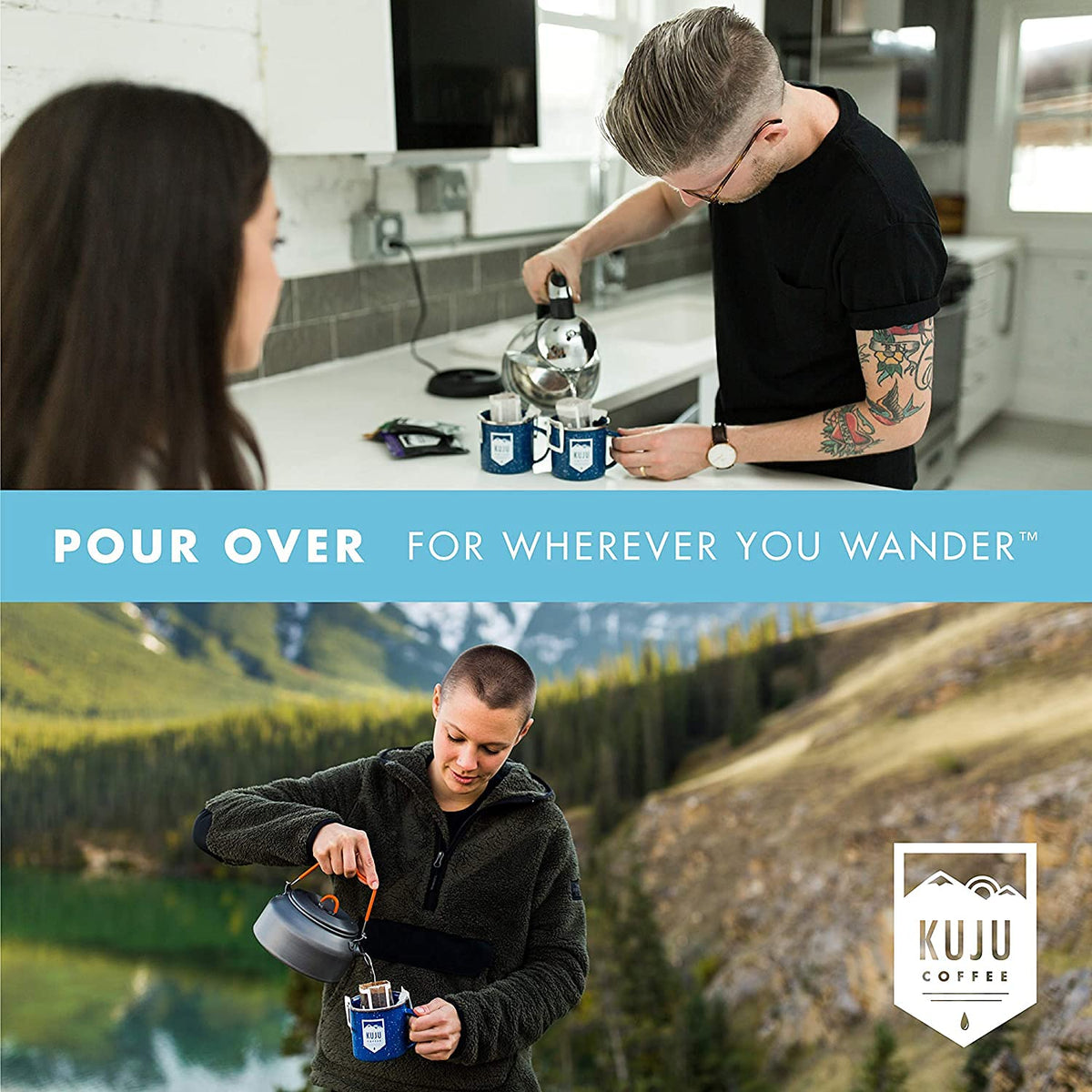 Kuju Coffee brand trusted by retailers like REI and Whole Foods