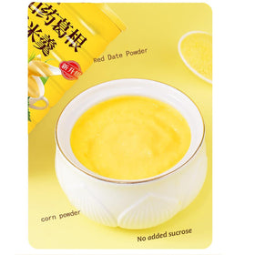 kunbry steaming cup of corn soup ready to enjoy