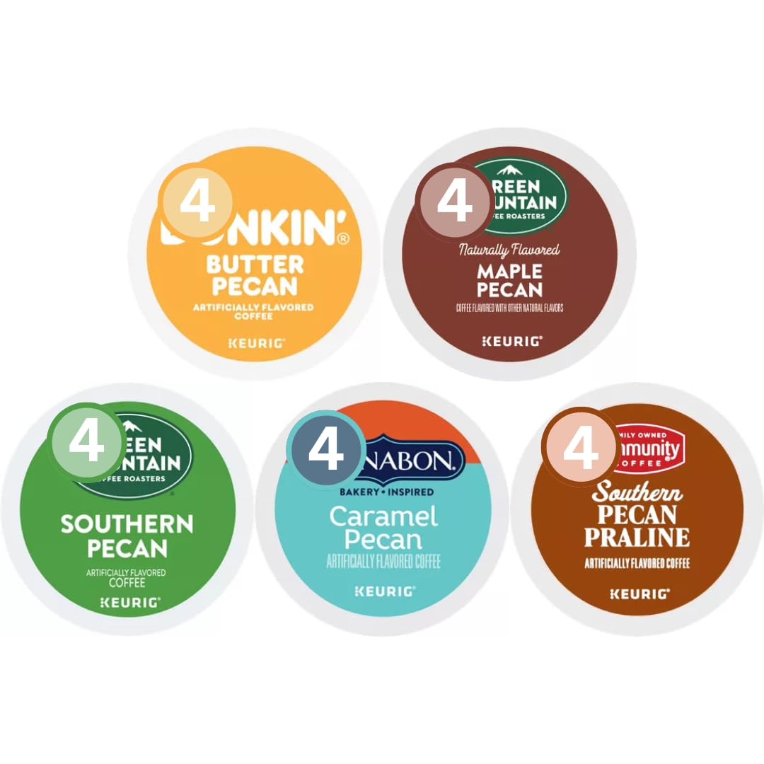 KUPIX pecan flavored K-Cup pod variety pack for Keurig brewers