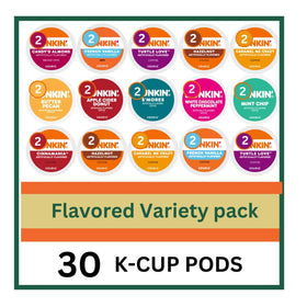 KUPIX Turtle Love K-Cup, creamy caramel and dark chocolate in a bold roast.