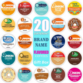 KUPIX variety-pack coffee pods offering 20 flavors for diverse mornings.