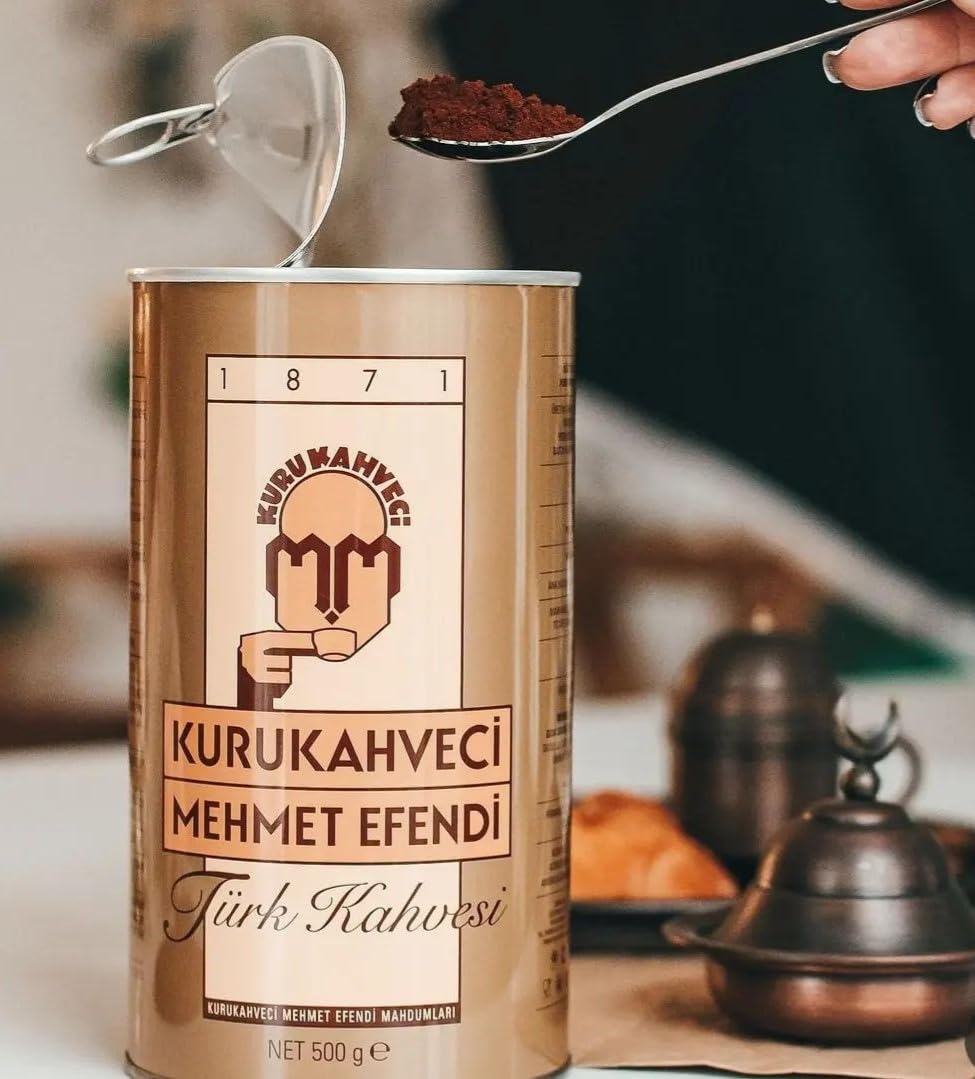 Kurukahveci Mehmet Efendi arabica beans ready for premium Turkish coffee