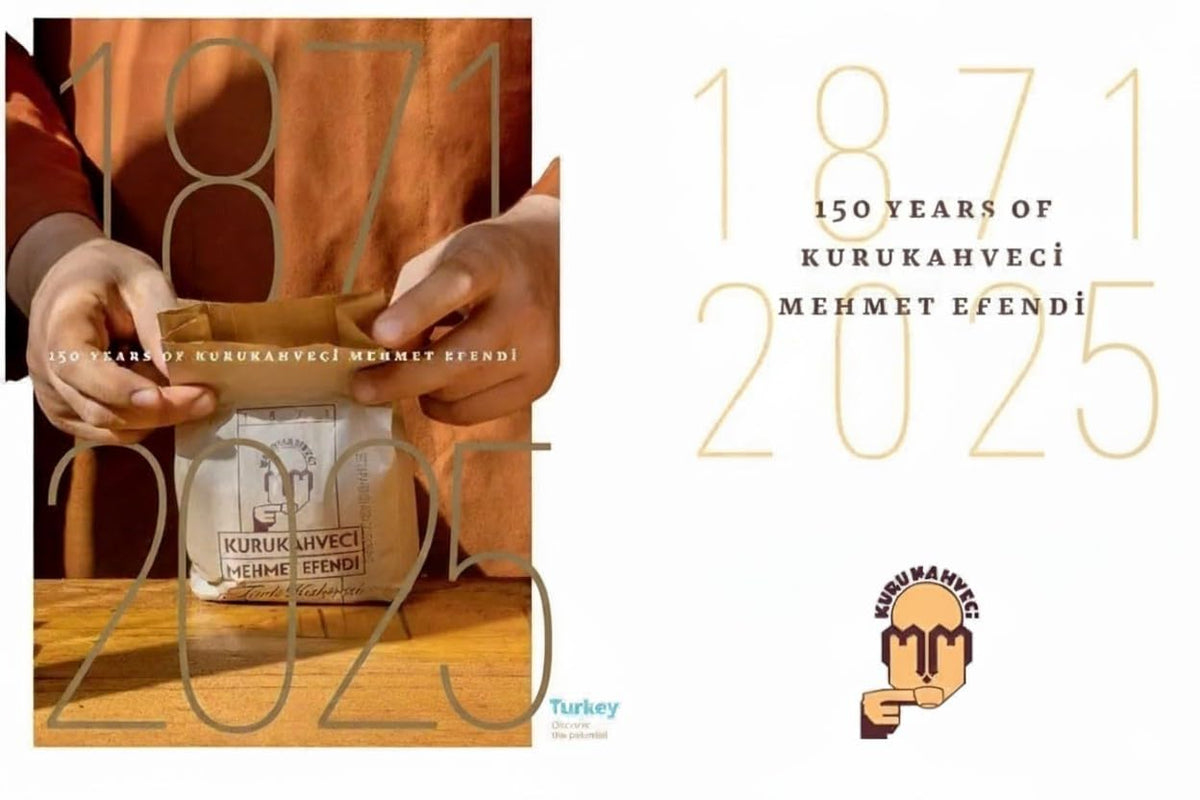 Kurukahveci Mehmet Efendi Pack of 3 packaging highlighting tradition