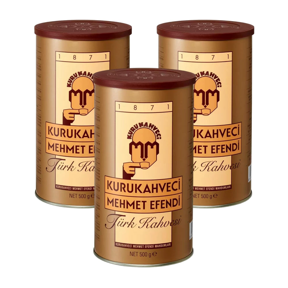 Kurukahveci Mehmet Efendi Turkish coffee ground bag with bold flavor potential