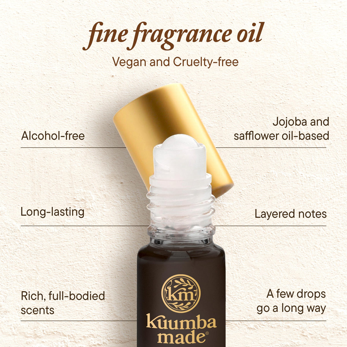 Kuumba Made safflower-based base delivers skin-friendly fragrance