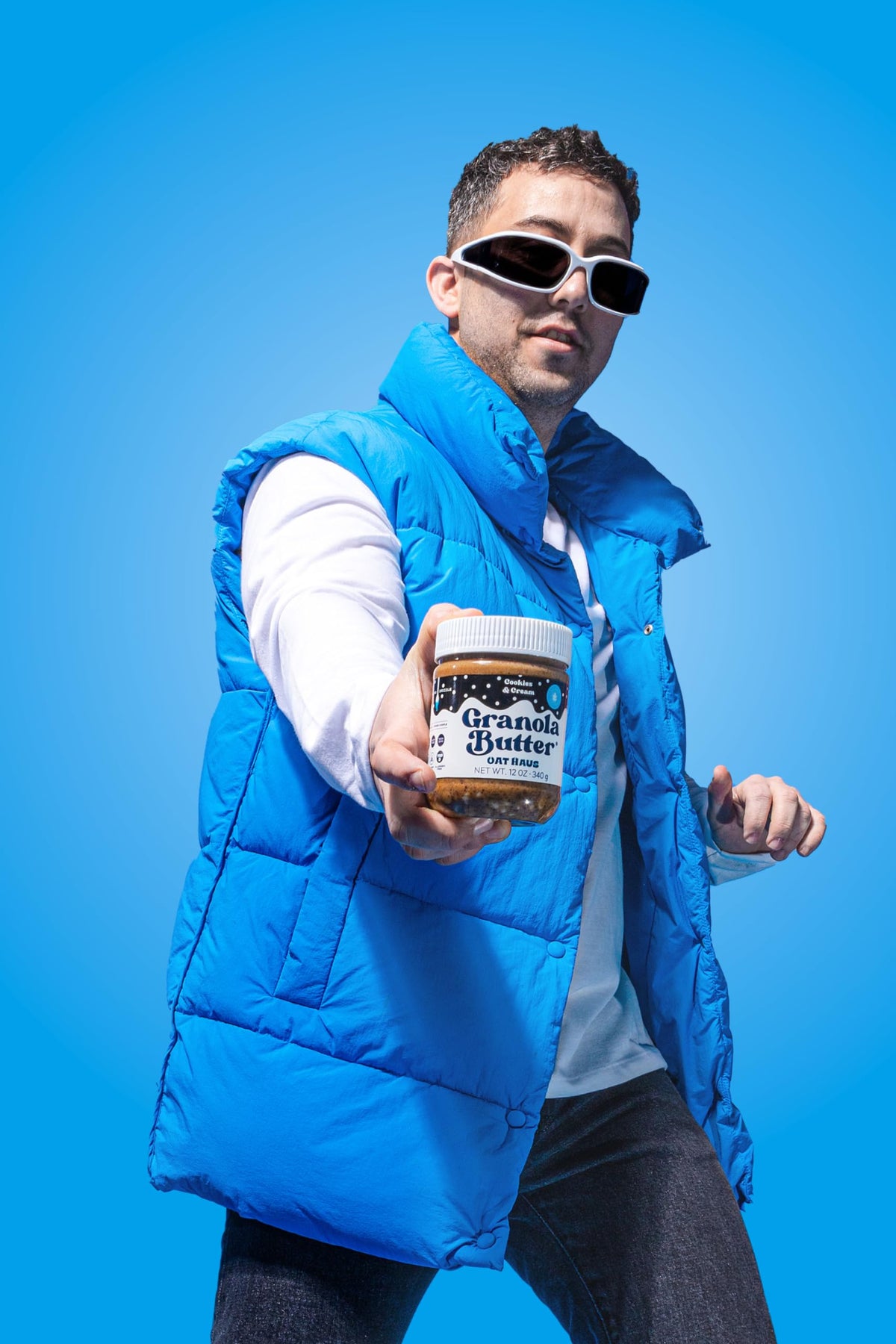 KWEEN Oat Haus granola butter on toast showcasing a hearty breakfast.