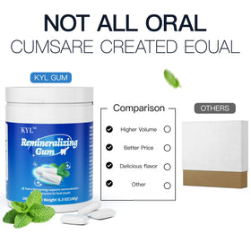 KYL travel-friendly gum is ideal for on-the-go breaks.