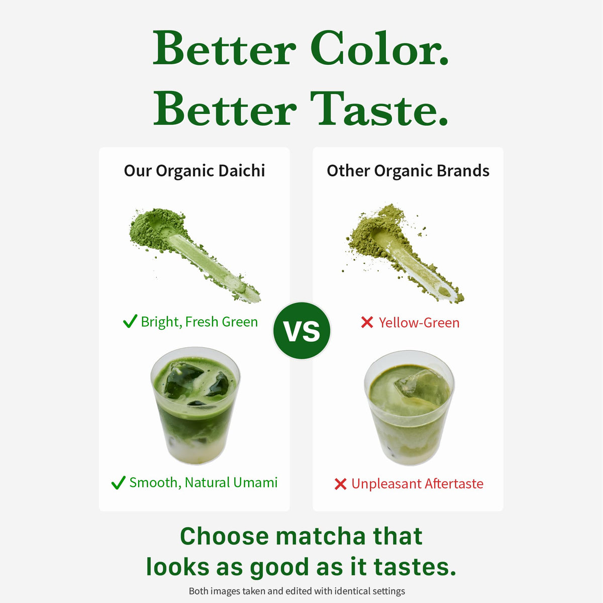 KYOHAYASHIYA Daichi matcha latte setup, rich flavor in every cup.