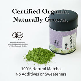 KYOHAYASHIYA Daichi whisking matcha, creamy froth forms quickly for smooth drinks.