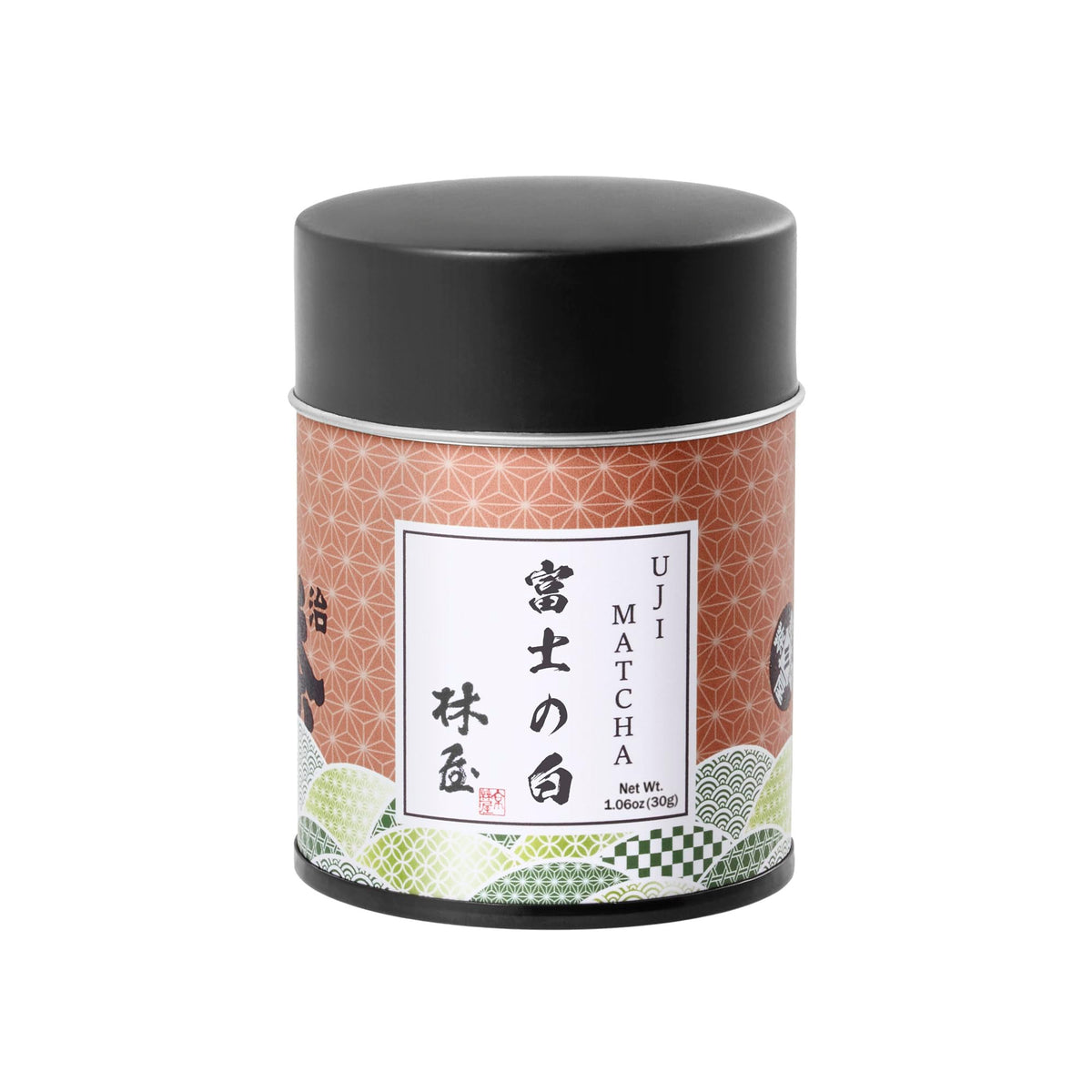 KYOHAYASHIYA ceremonial matcha powder jar front for daily ritual and vivid color
