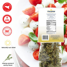 L'Oro Del Sud oregano enhances pizzas and pastas with Mediterranean flavor