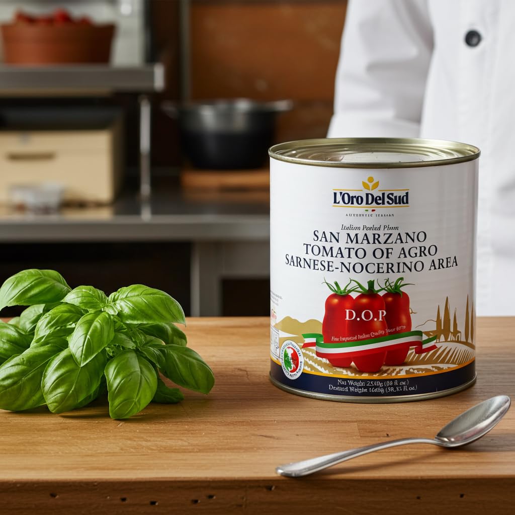 L'Oro Del Sud San Marzano DOP tomatoes in natural juice for authentic dishes
