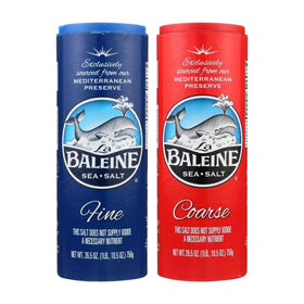 La Baleine fine sea salt crystal closeup for refined seasoning.