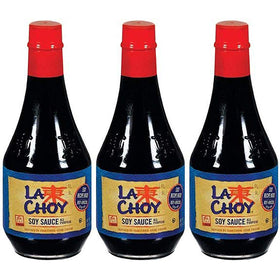 La Choy Soy Sauce bottle ready to boost stir-fry flavor