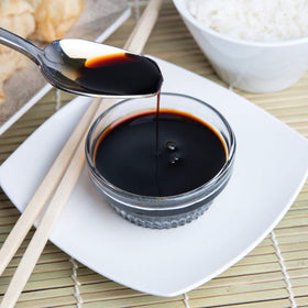 La Choy Soy Sauce kitchen scene for quick, flavorful meals