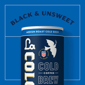 La Colombe born in our cafes concept highlights cafe-level flavor.