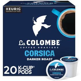La Colombe Corsica dark roast pod box for quick morning brews
