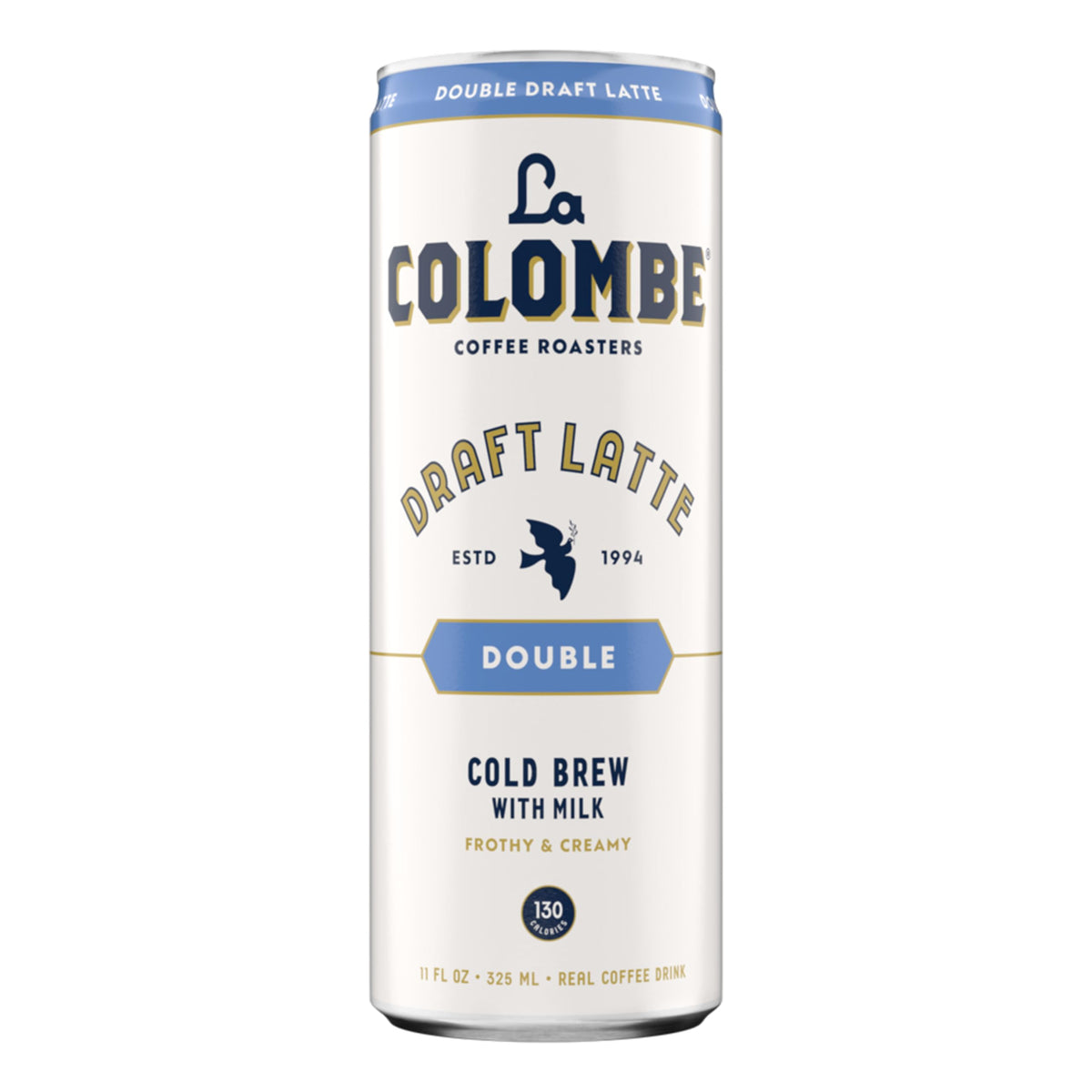 La Colombe Draft Latte 12-pack display, convenient for sharing.