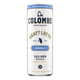 La Colombe Draft Latte 12-pack display, convenient for sharing.
