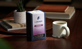 La Colombe Monaco coffee beans close-up showing quality sourcing