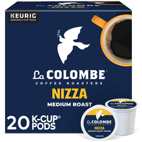 La Colombe Nizza medium roast pods front view highlighting convenient single-serve coffee