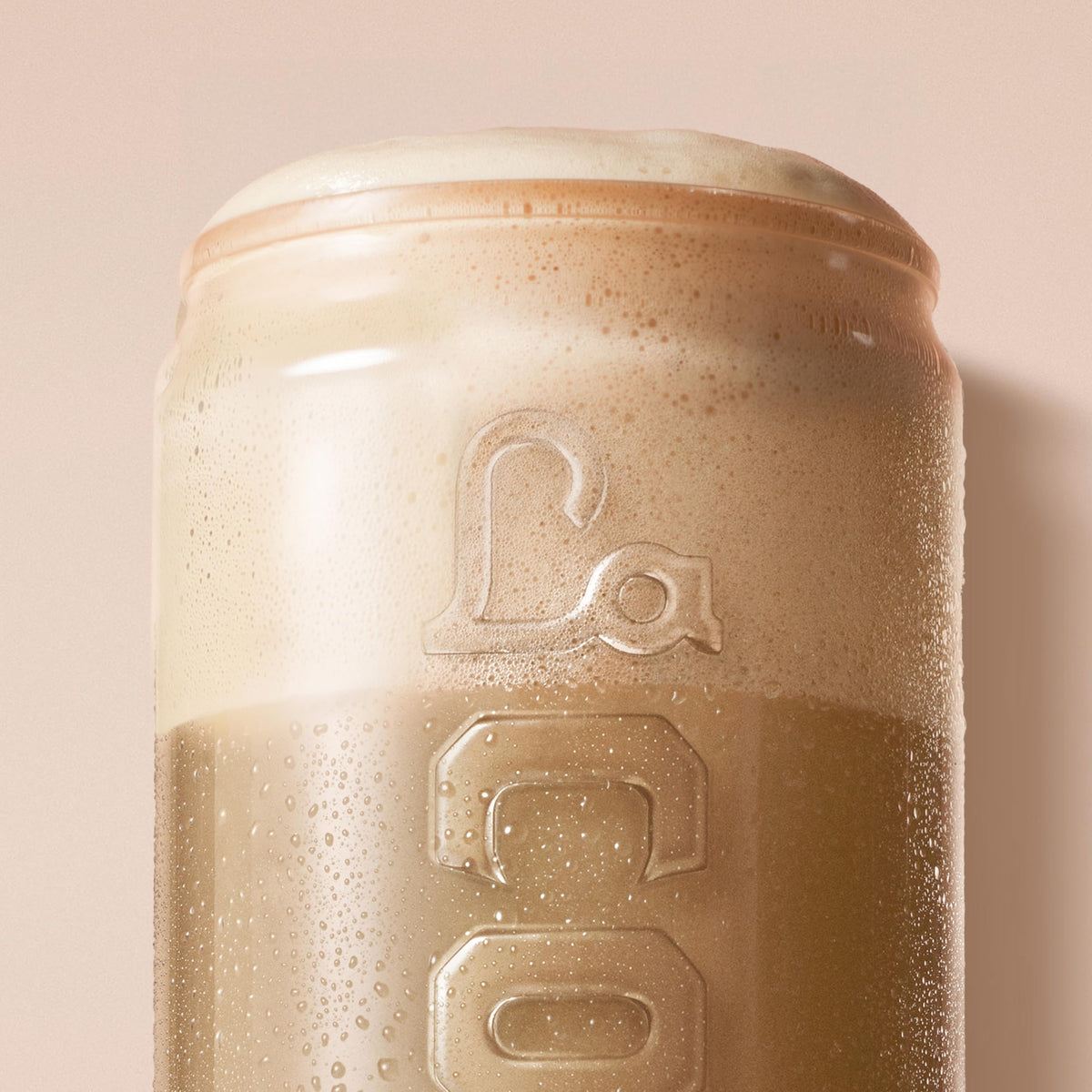 La Colombe Peppermint Mocha Draft Latte nutrition label highlights 6g protein.
