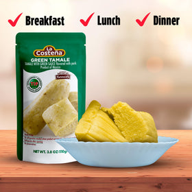 La Costena tamales as a dorm room snack option with no refrigeration.