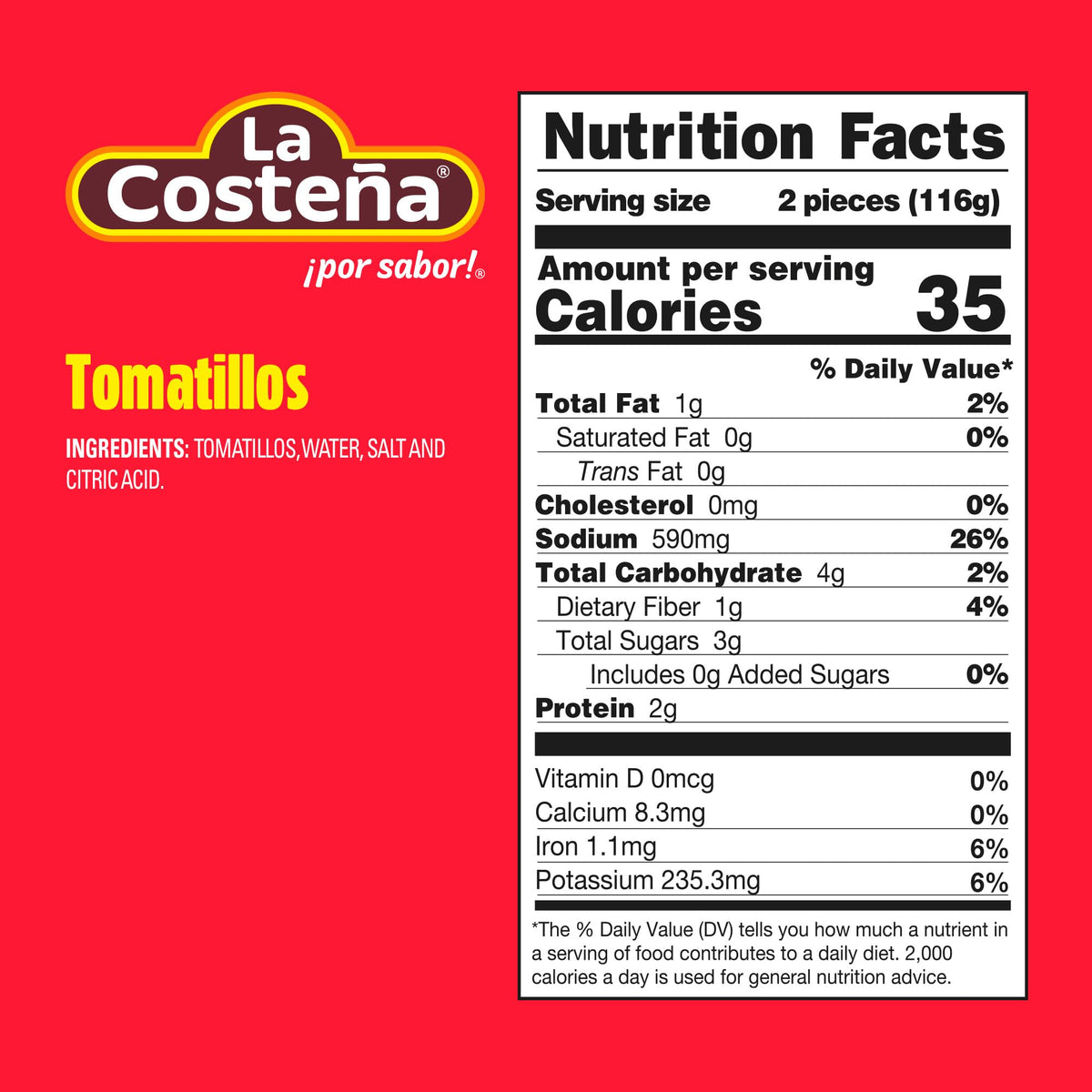 La Costeña green salsa verde enhances sauces and soups