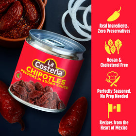La Costeña pickled carrots jar adding crunch to bowls and salads.