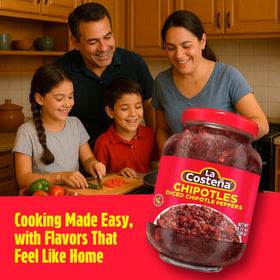 La Costeña pickled jalapenos, diced, ideal for tacos, nachos, and salads.