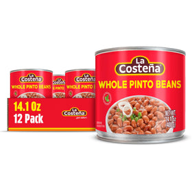 La Costeña pinto beans pull-tab can for quick meals.
