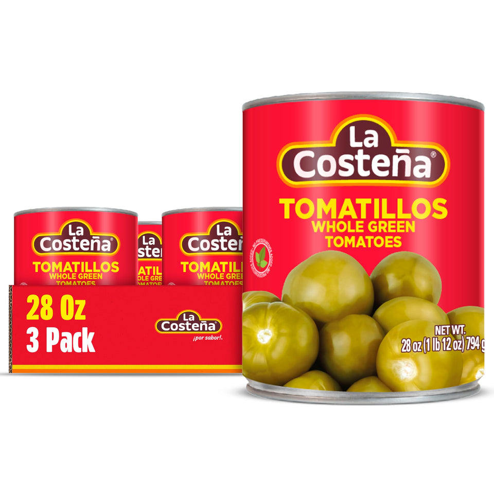 La Costeña tomatillos can for tacos adds tangy depth