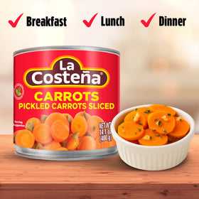 La Costeña jarred vegetables as taco toppings and dips
