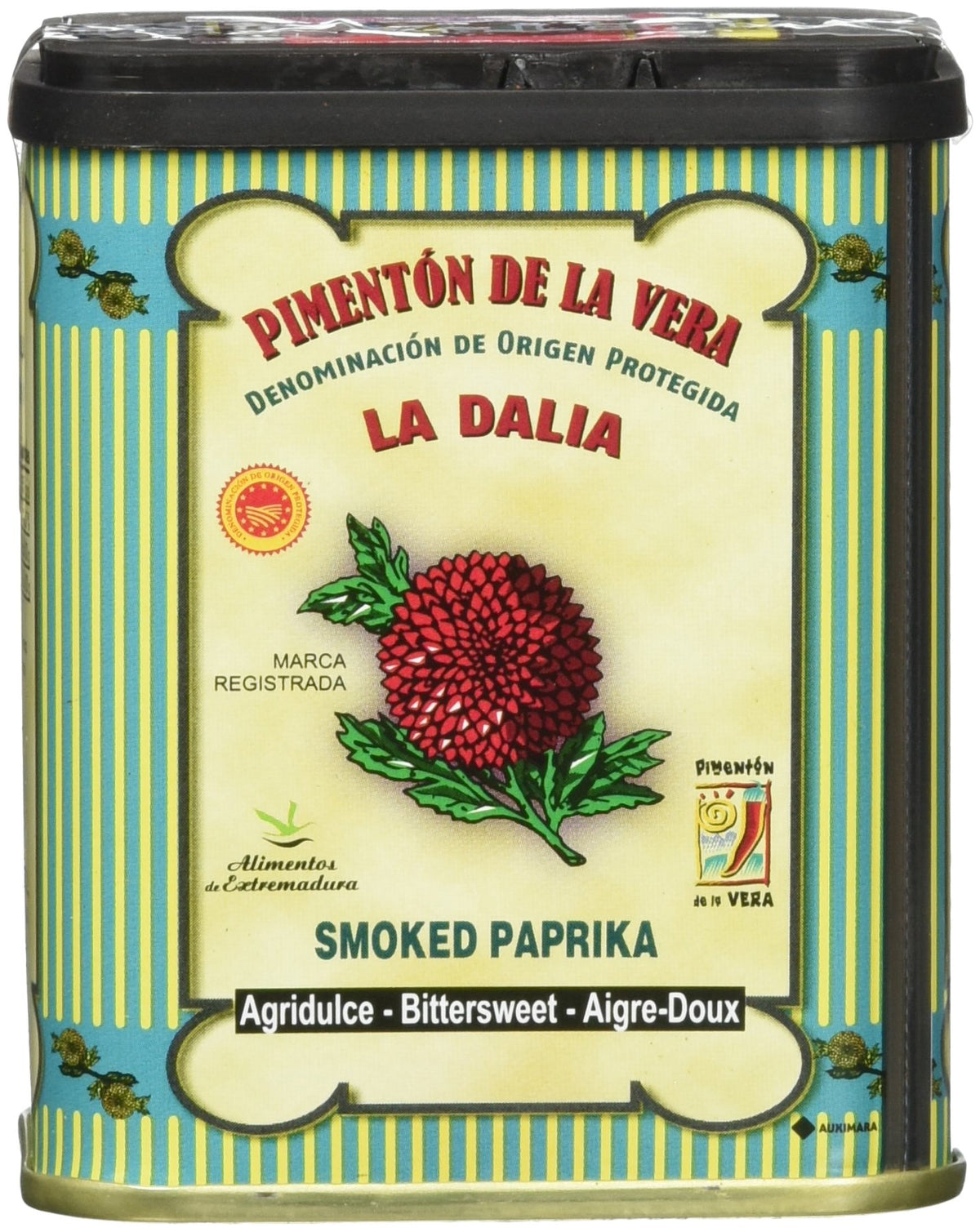 La Dalia three-pack smoked paprika trio enhances flavor in chicken, meats, rice, and sauces.