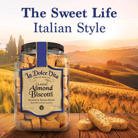 La Dolce Vita 30 servings pack emphasizes generous portion.