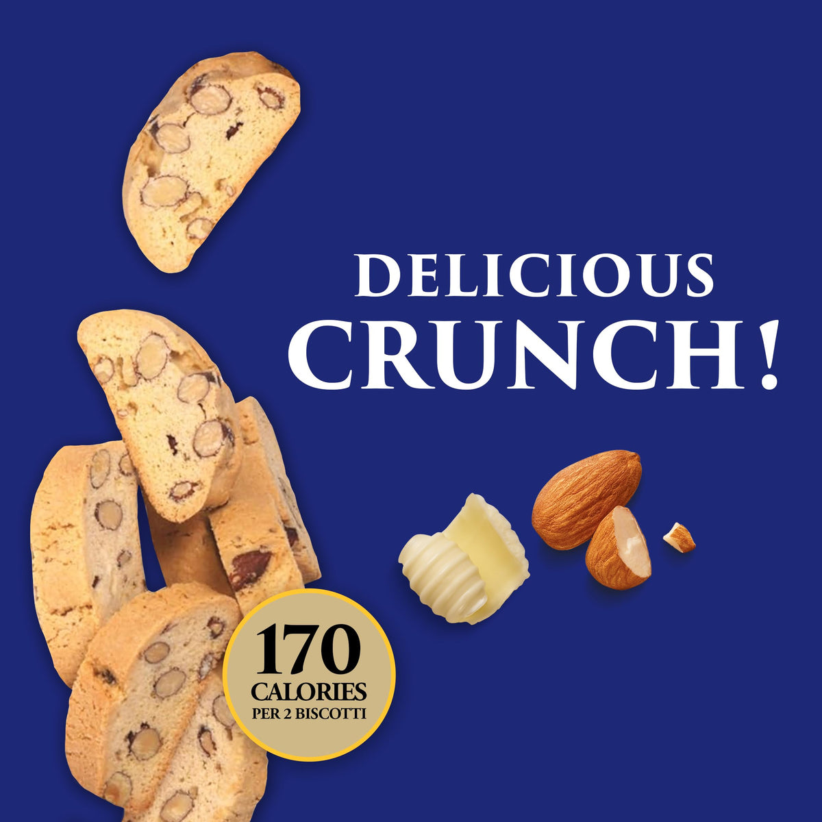 La Dolce Vita ingredients highlight California almonds and natural components.