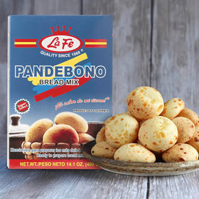 La Fe Pan de Bono bread mix in bowl with dough ready to bake for a quick snack
