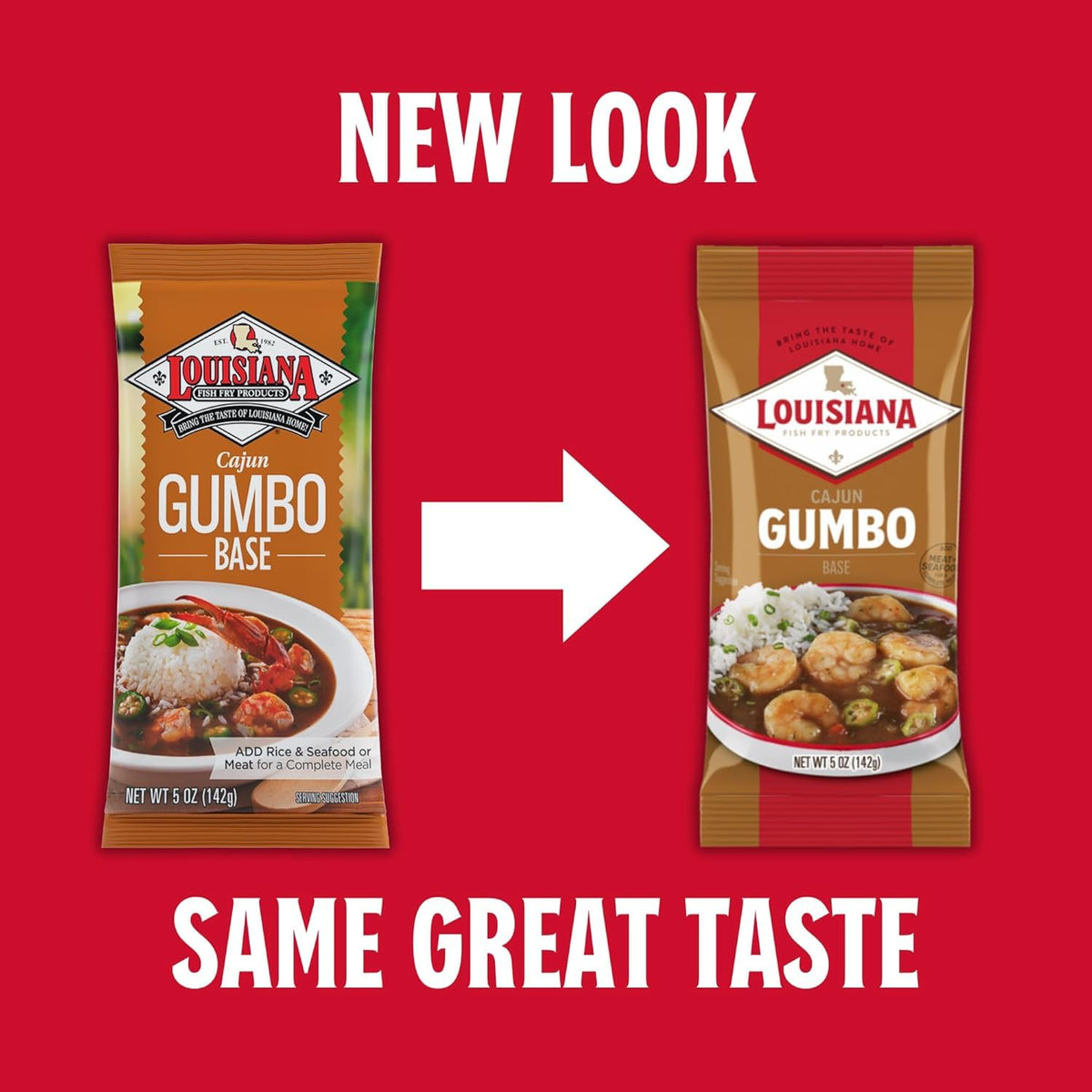 Louisiana Fish Fry Gumbo Base family dinner ready in minutes