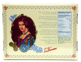 La Florentine Torrone Candy orange flavor close-up, citrus notes.