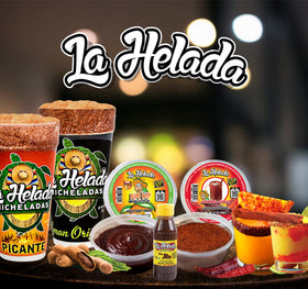 La Helada Banderilla 40-straw jar ready for use
