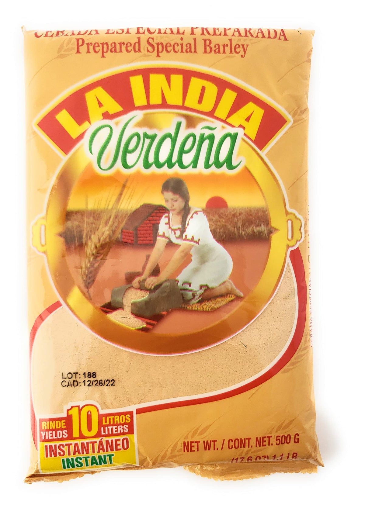 La India Verdena barley porridge preparation demonstrating creamy breakfast option.