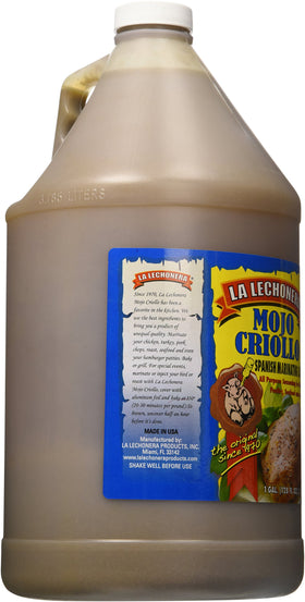 La Lechonera Mojo Criollo marinade ready to glaze meats and seafood.