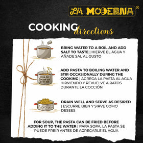 La Moderna pasta cooks quickly, helping efficient weeknight dinners.