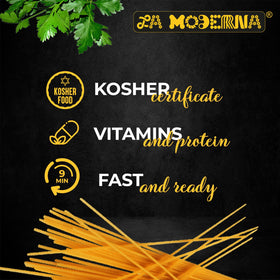 La Moderna kosher non-GMO label supports clean-label meal planning.